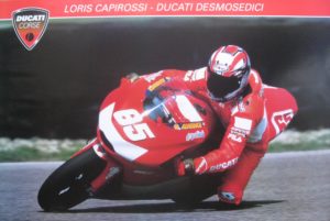 Moto GP Loris Capirossi 85 Motorbike Poster
