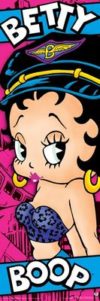 Betty Boop Biker Slim Poster