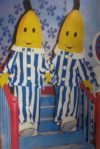 Bananas In Pyjamas Coming Down The Stairs Poster