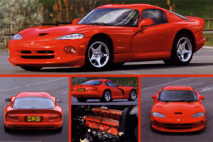 Dodge Viper GTS Car Poster
