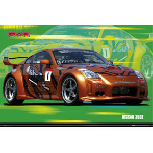 Max Power Nissan 350Z Car Poster (some wear)