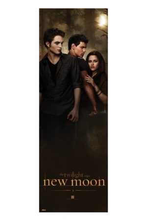 Twilight New Moon Edward, Bella And Jacob Slim Poster