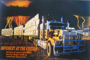 Movement At The Station Wooltruck Poster