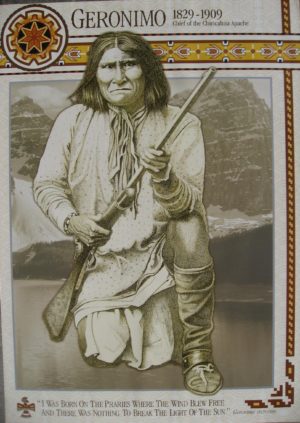 Native American Geronimo 1829-1909 Poster