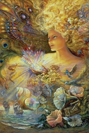 Josephine Wall - Crystal of Enchantment Poster