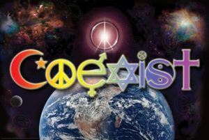 Coexist World Poster
