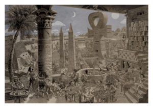 Tom Masse - Solve the Secret of Memphis Art Print