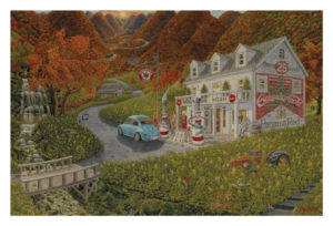 Tom Masse - USA Mountain High Art Print