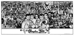 Howard Teman - Champion's Park Collage Poster Print
