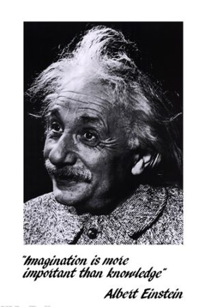 Einstein Imagination Poster