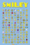 Smiley Blue Poster