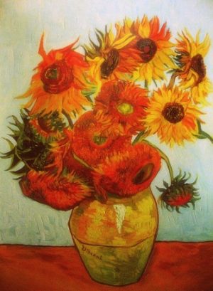 Vincent Van Gogh - Red Sunflowers II Poster