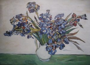 Vincent Van Gogh - Vase of Irises II Poster