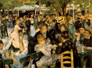 Pierre-Auguste Renoir - Dance at Le Moulin de la Galette Poster