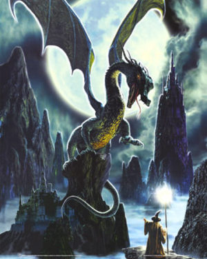 Dragon Rock Mini Poster