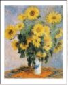 Claude Monet - Sunflowers Art Print