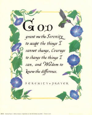 Serenity Prayer