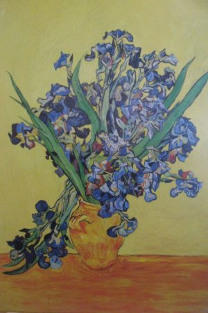 Vincent Van Gogh - Vase of Irises Poster
