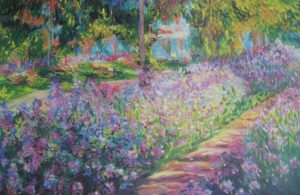 Claude Monet - Flower Garden Poster