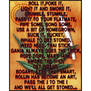 We'll All Get Stoned Mini Poster