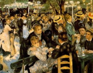 Pierre-Auguste Renoir - De La Galette Mini Poster