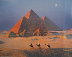 The Great Pyramids Egypt Mini Poster