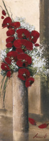 Olivier Tramoni - Bouquet of Red Orchids I