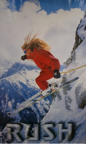 Rush Skier Poster