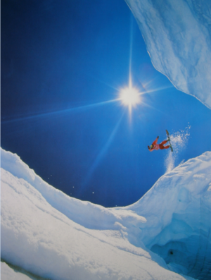 Snowboarder Daredevil Poster