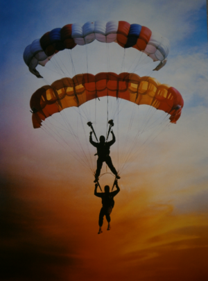 Parachuters