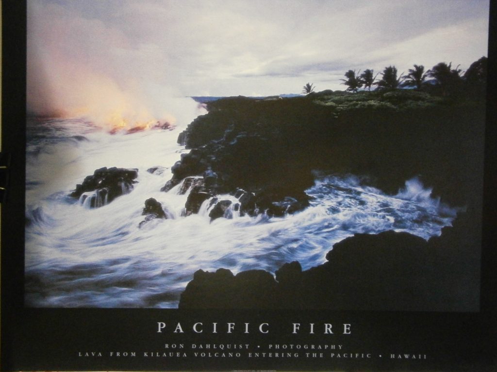 Pacific Fire Mini Poster — Poster Plus