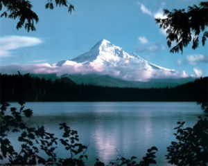 Mount Hood Mini Poster