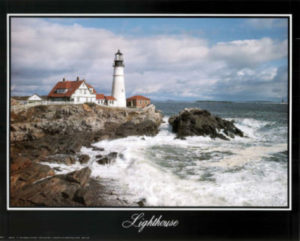 Lighthouse Mini Poster