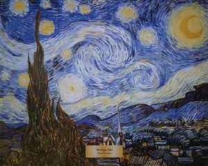 Vincent Van Gogh - The Starry Night Mini Poster