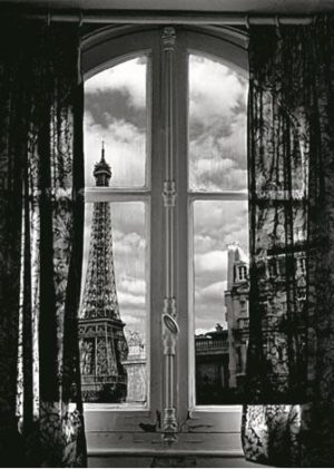 Paris Eiffel Tower Window On Paris Photographic Print