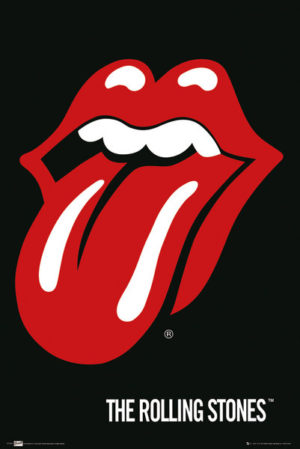 The Rolling Stones Lips Poster