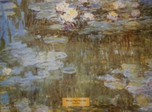 Claude Monet - White And Purple Water Lilies Mini Poster