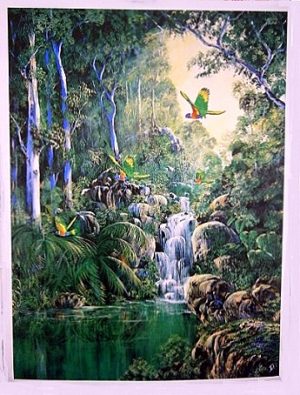 Rainforest Vertical Poster