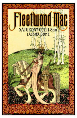 Bob Masse - Fleetwood Mac Tacoma Dome Tour Poster Art Print