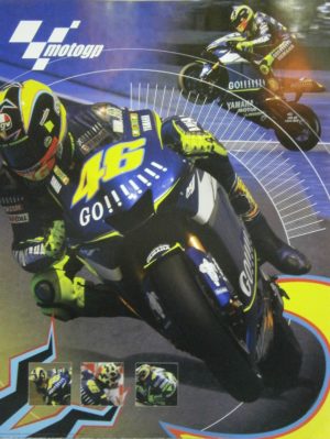 Moto GP Valentino Rossi Go Motorbike Mini Poster