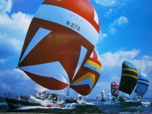 Sailing Race Mini Poster