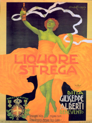 VG Alfredo Chappuis Liquore Strega 1906 Art Print