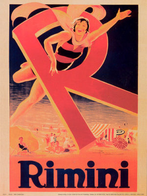 VG Adolfo Busi Rimini 1929 Art Print
