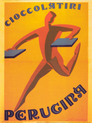 VG Federico Seneca Cioccolatini Perugina 1929 Art Print