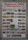 Bathurst 1000 Champions 1963-2006 Blue Car Sports Print