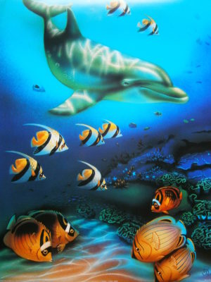 Roger John - Reef Radiance Mini Poster