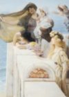 L. Alma-Tedama - At Aphrodites Cradle Art Print