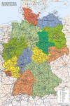 Germany Map Poster