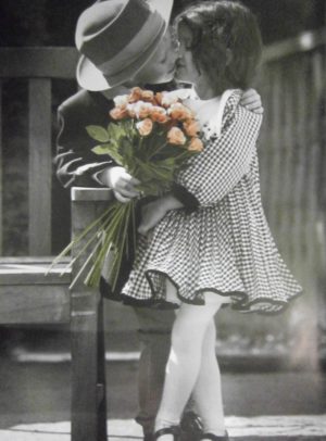 Bouquet With A Kiss Poster