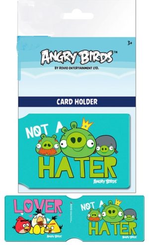 Angry Birds Lover Not A Hater Card Holder